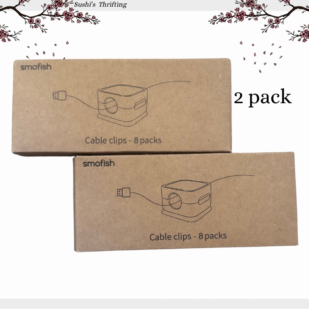 2-Pack Smofish Cable Clips